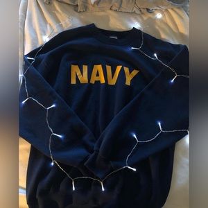 dark blue, NAVY crew neck 🌷